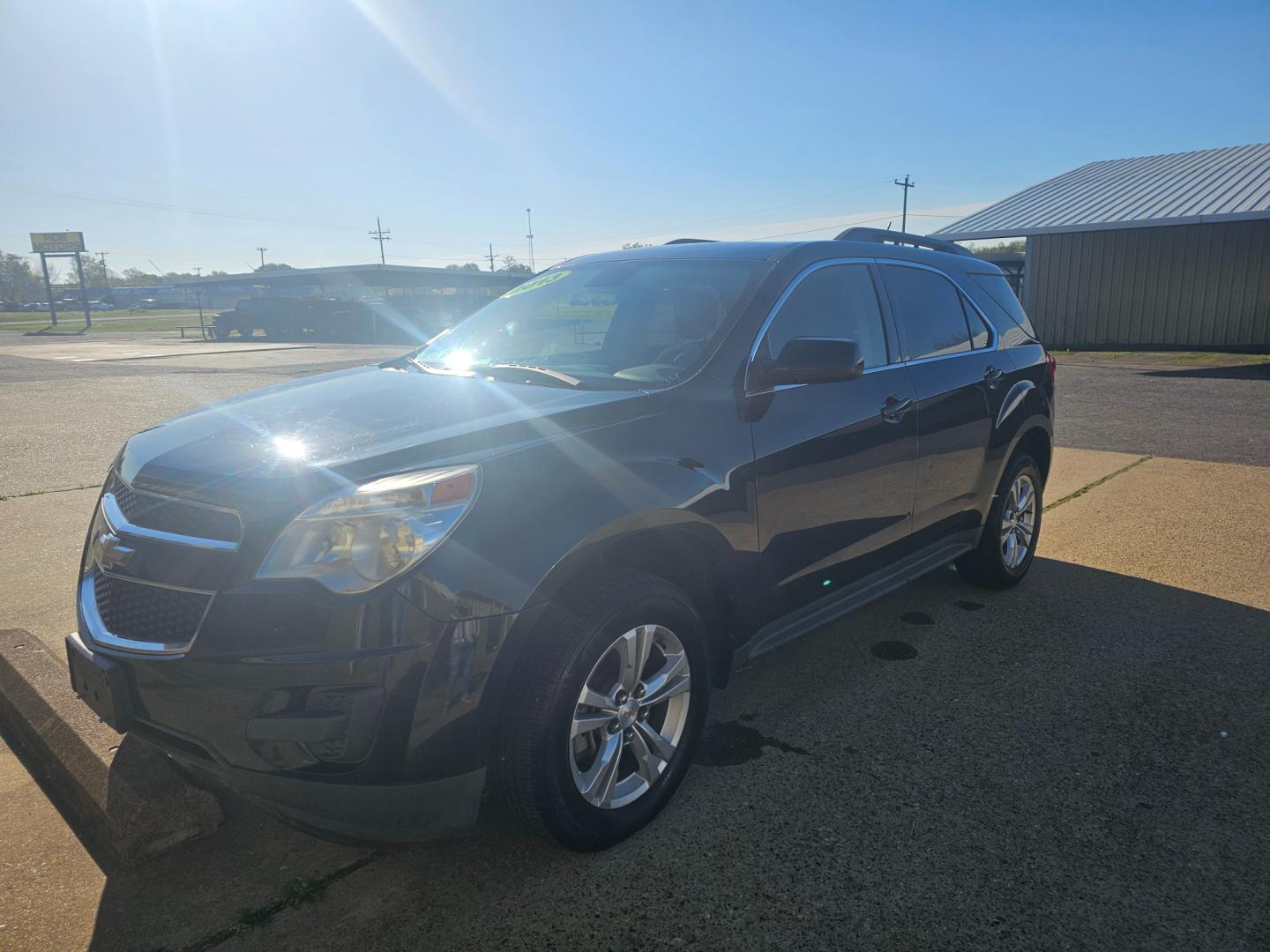 2013 BLACK Chevrolet Equinox 1LT 2WD (2GNALDEK3D6) with an 2.4L L4 DOHC 16V engine, 6-Speed Automatic transmission, located at 533 S Seven Points BLVD, Seven Points, TX, 75143, (430) 255-4030, 32.313999, -96.209351 - Photo#0